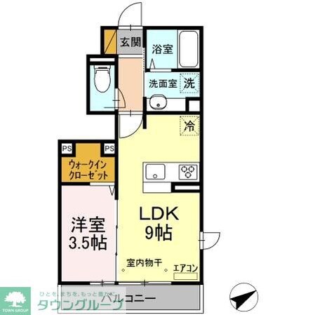 ジュネス前原の物件間取画像